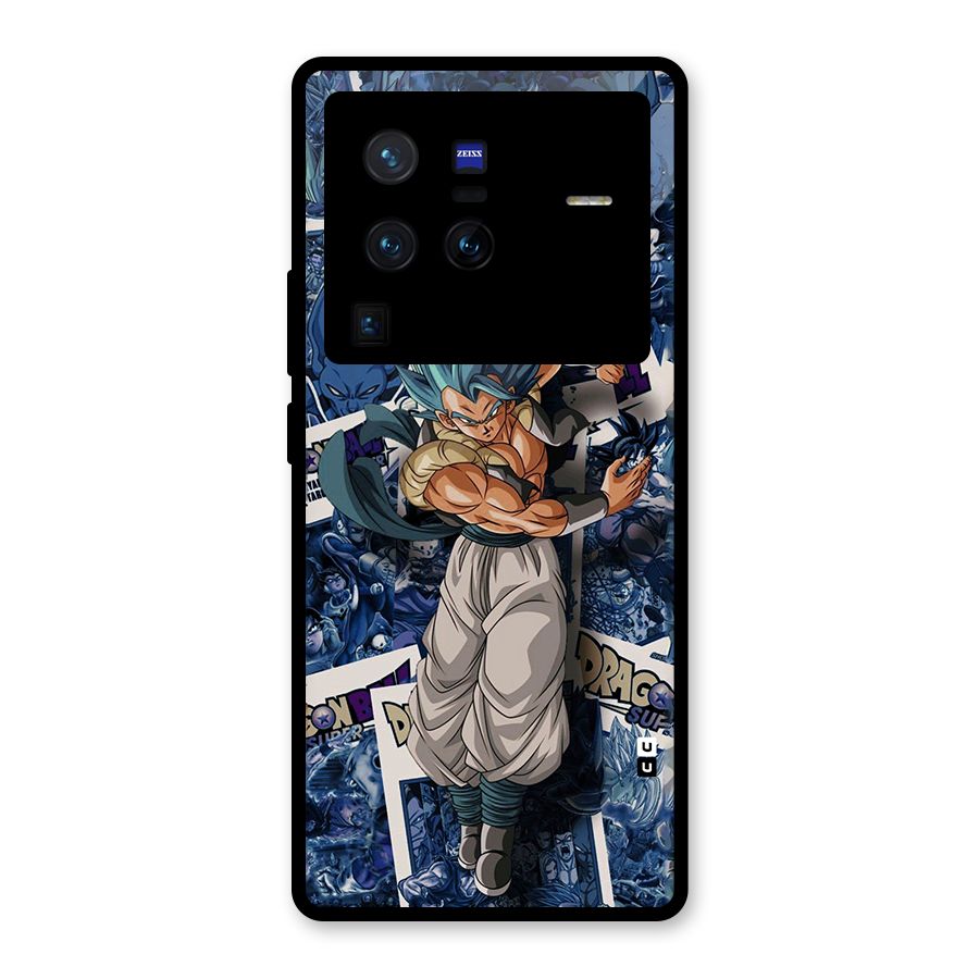 Gogeta Stance Glass Back Case for Vivo X80 Pro