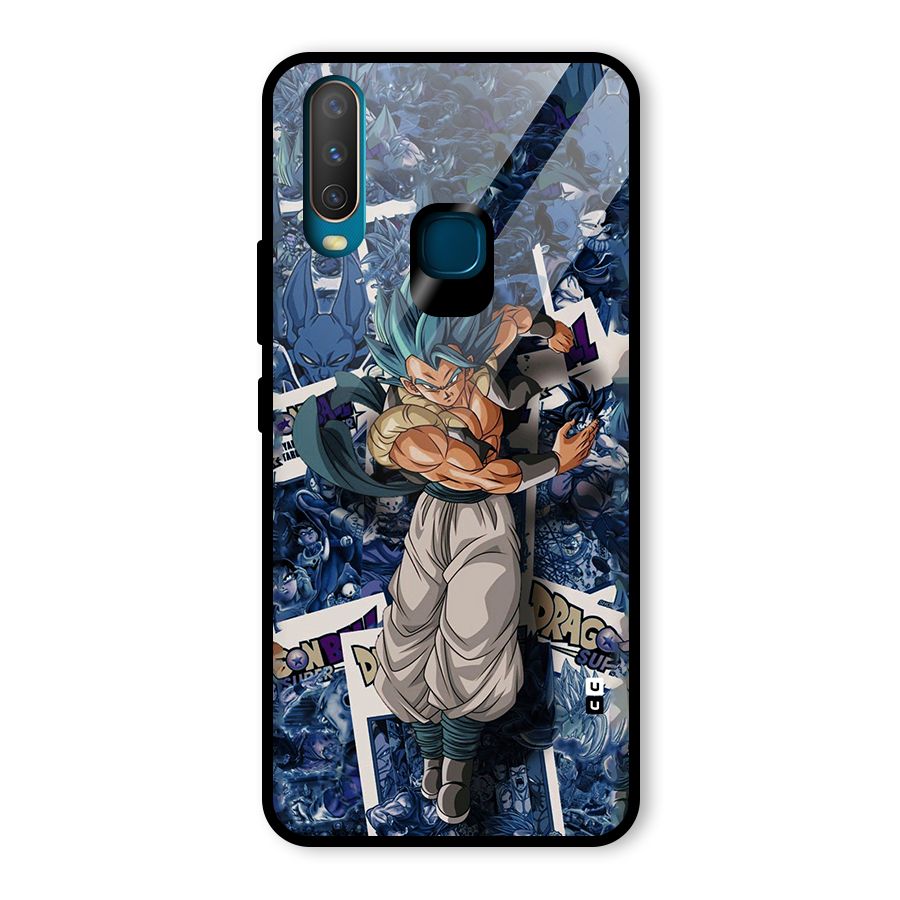 Gogeta Stance Glass Back Case for Vivo Y17