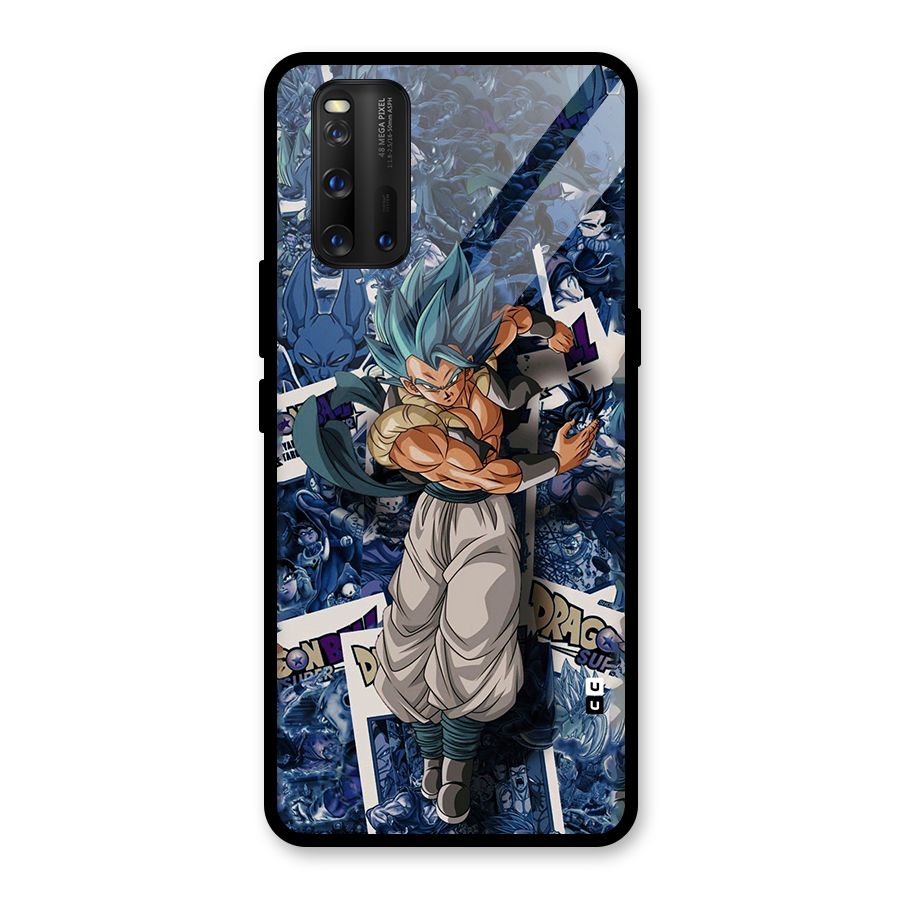 Gogeta Stance Glass Back Case for Vivo iQOO 3