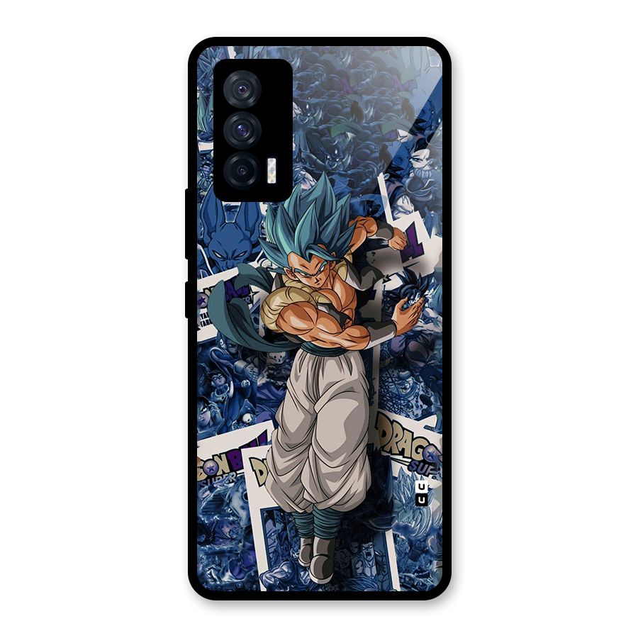 Gogeta Stance Glass Back Case for Vivo iQOO 7 5G