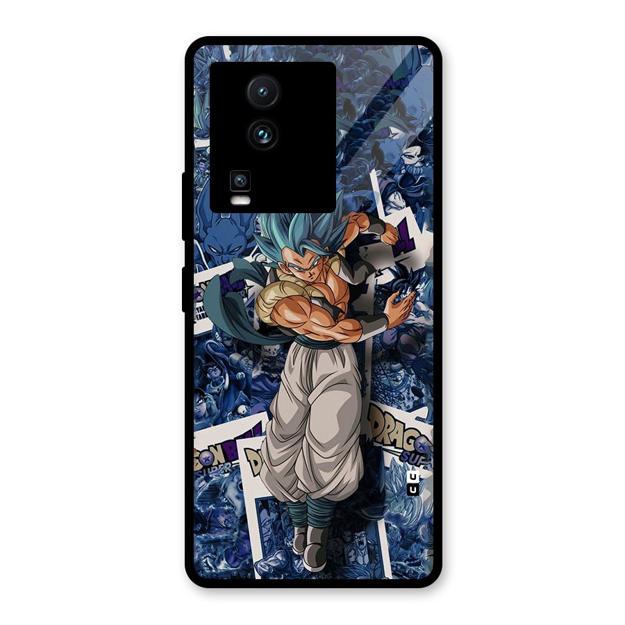Gogeta Stance Glass Back Case for Vivo iQOO Neo 7 Pro