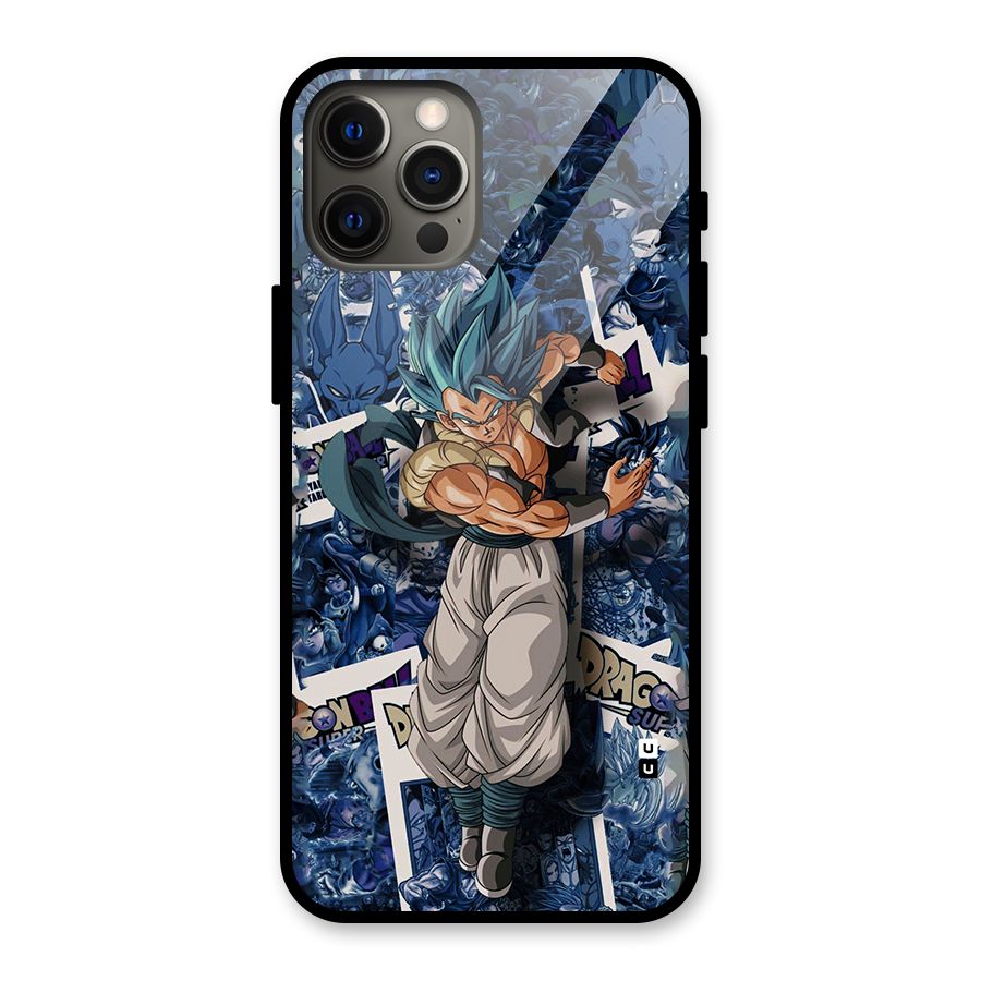 Gogeta Stance Glass Back Case for iPhone 12 Pro Max