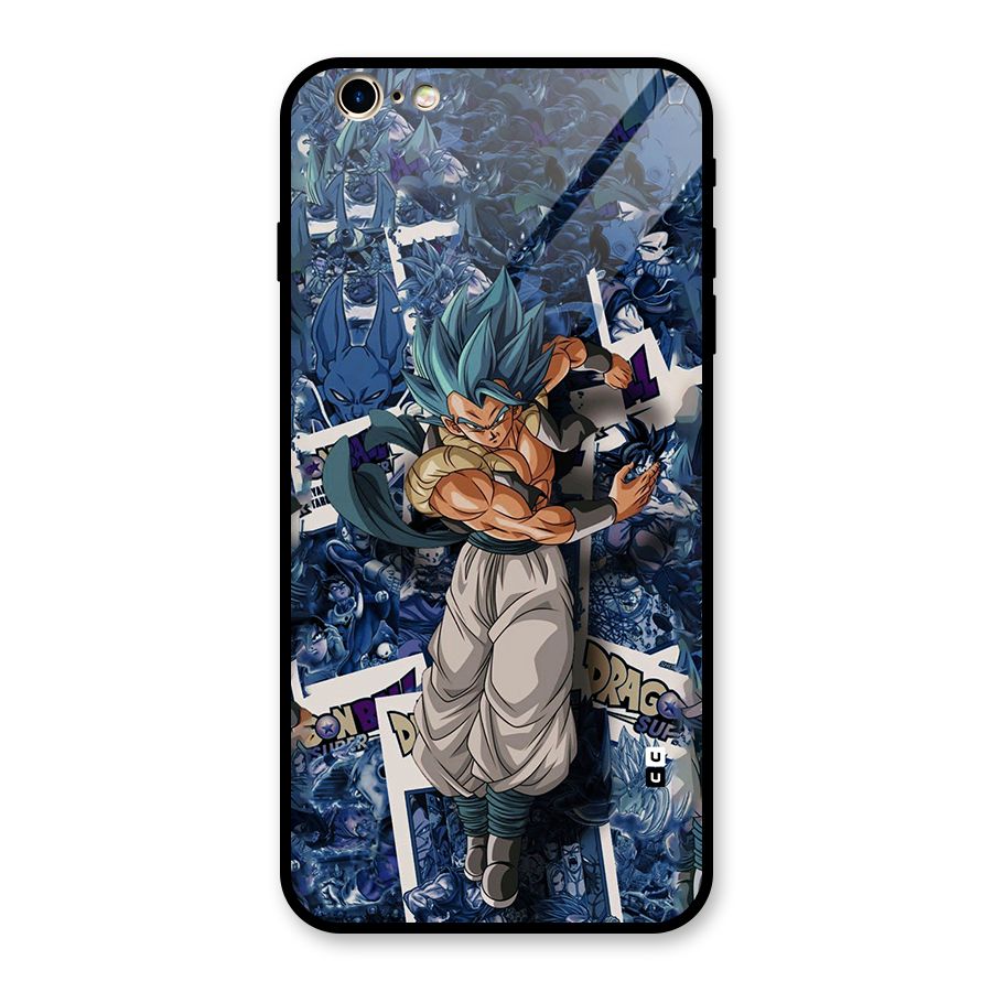 Gogeta Stance Glass Back Case for iPhone 6 Plus 6S Plus