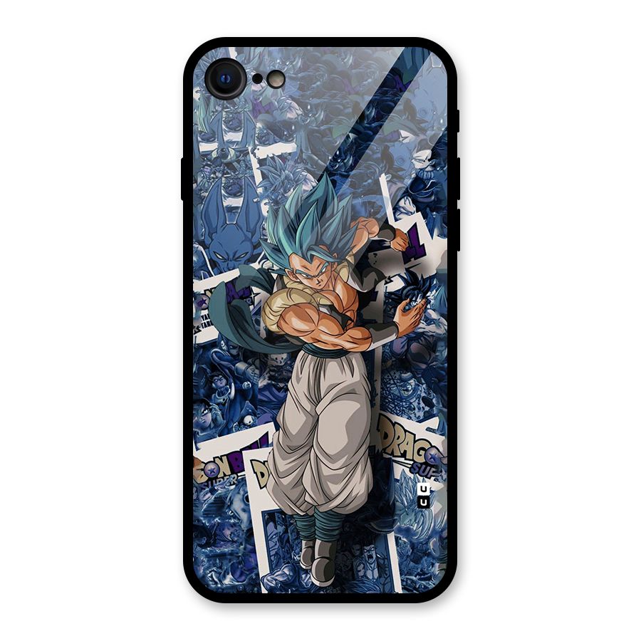 Gogeta Stance Glass Back Case for iPhone 7