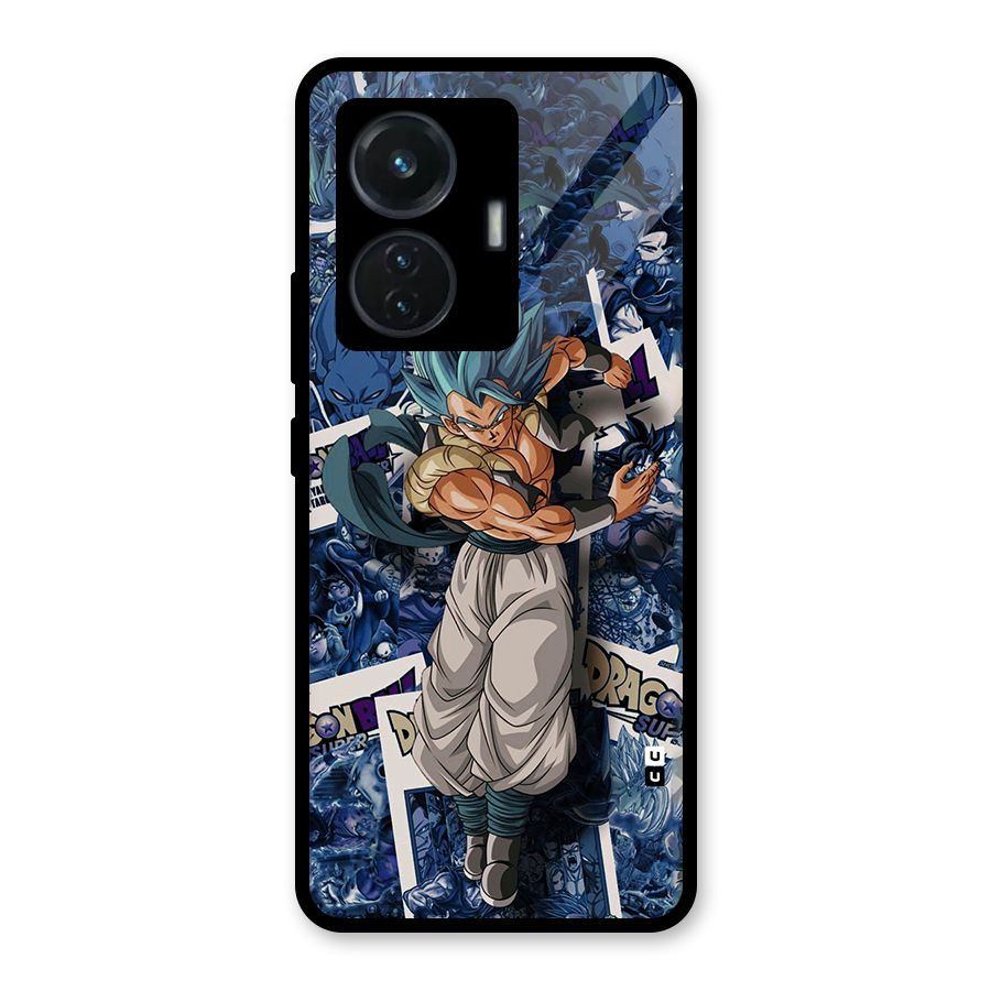 Gogeta Stance Glass Back Case for iQOO Z6 44W