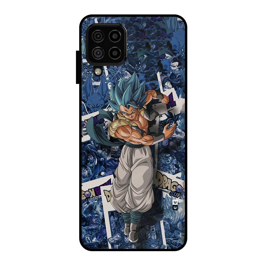 Gogeta Stance Metal Back Case for Galaxy A22 4G