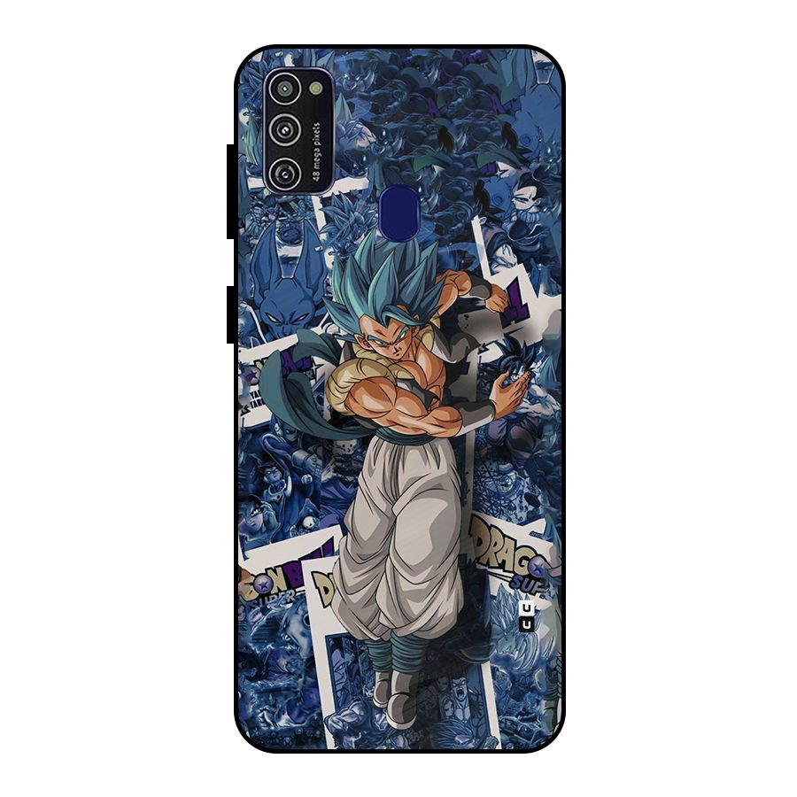 Gogeta Stance Metal Back Case for Galaxy M30s