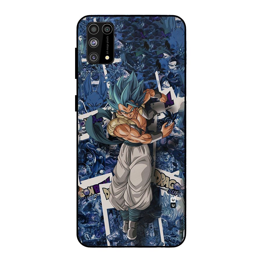 Gogeta Stance Metal Back Case for Galaxy M31