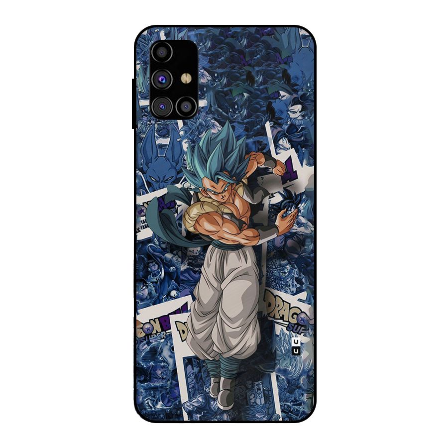 Gogeta Stance Metal Back Case for Galaxy M31s