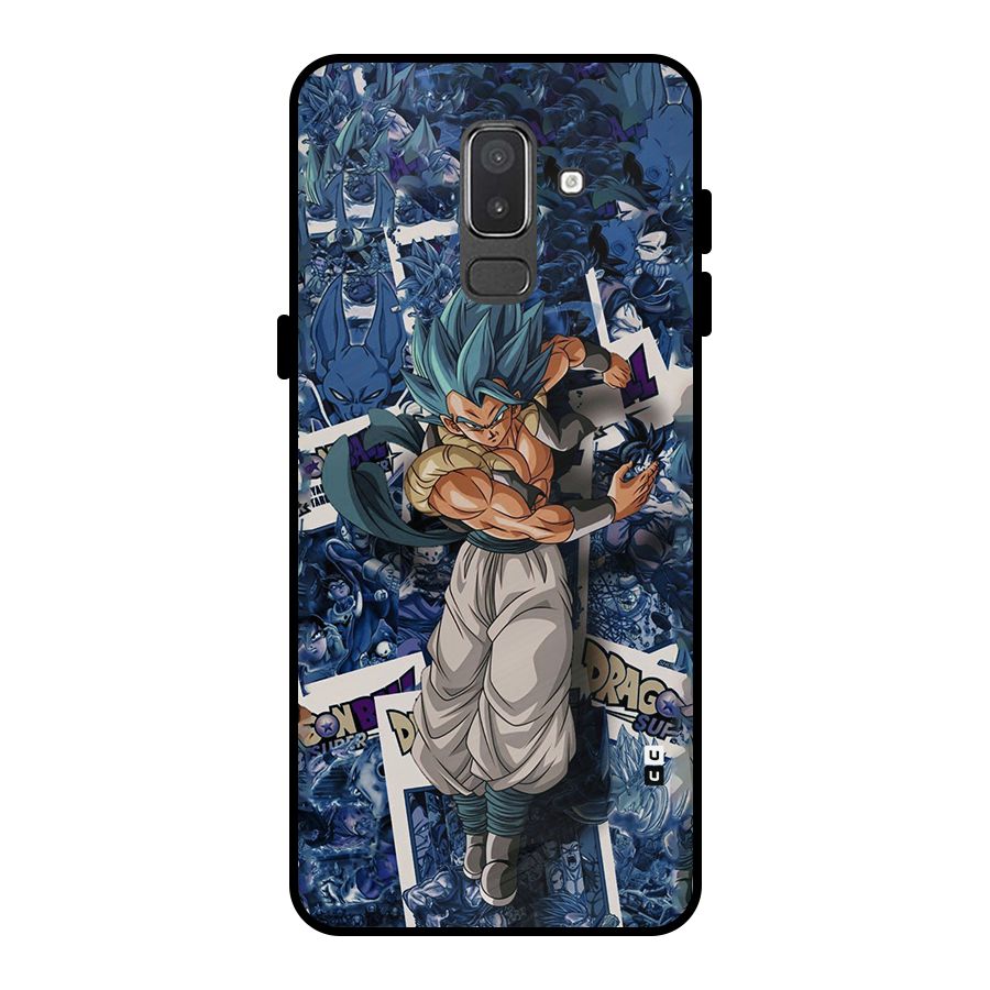 Gogeta Stance Metal Back Case for Galaxy On8 (2018)