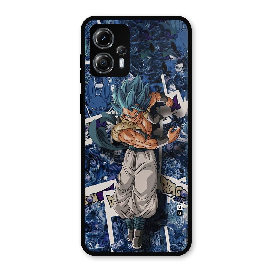 Gogeta Stance Metal Back Case for Moto G13