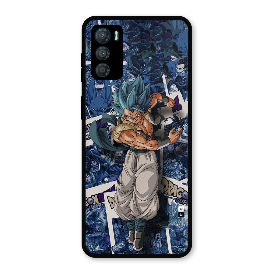 Gogeta Stance Metal Back Case for Moto G42
