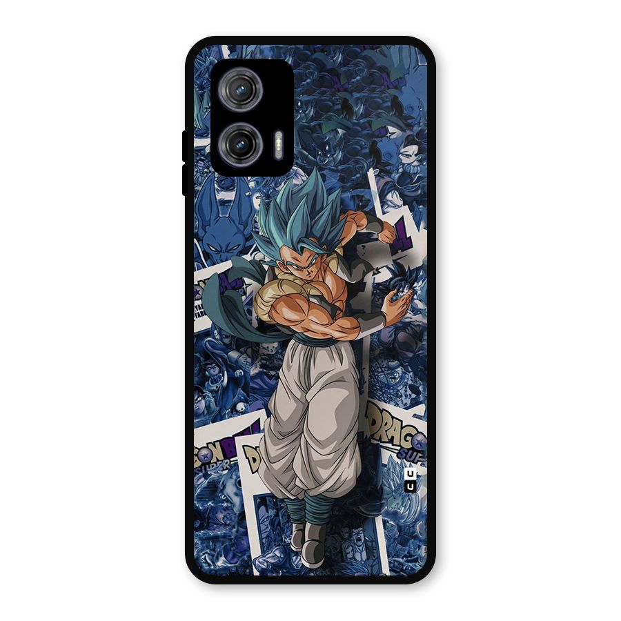 Gogeta Stance Metal Back Case for Moto G73
