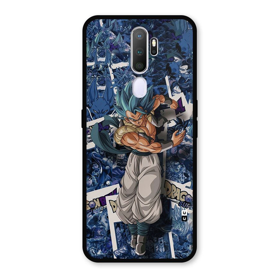 Gogeta Stance Metal Back Case for Oppo A5 (2020)