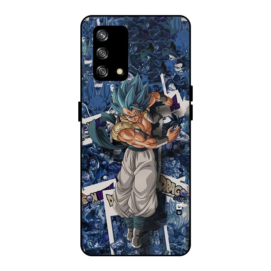 Gogeta Stance Metal Back Case for Oppo F19