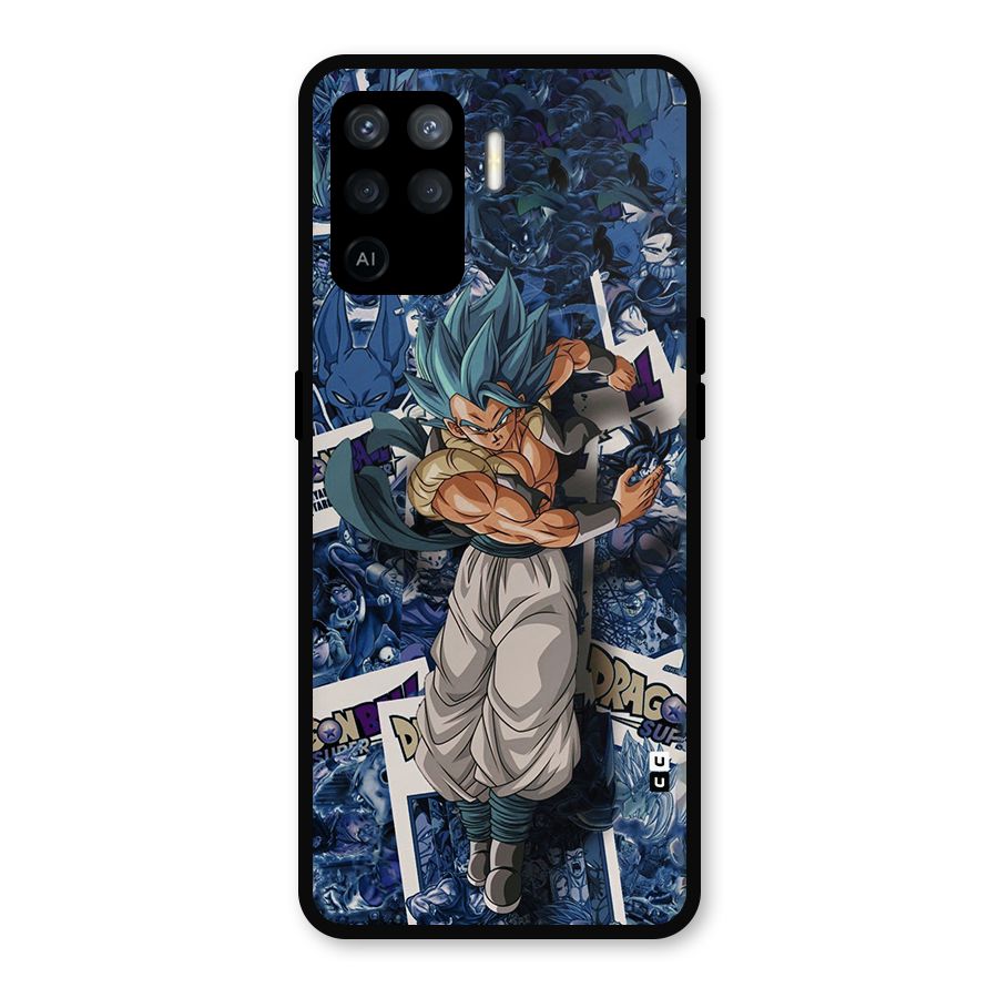 Gogeta Stance Metal Back Case for Oppo F19 Pro