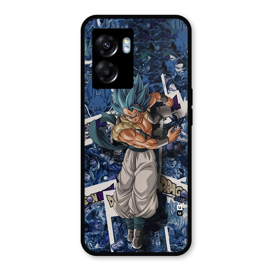Gogeta Stance Metal Back Case for Oppo K10 (5G)