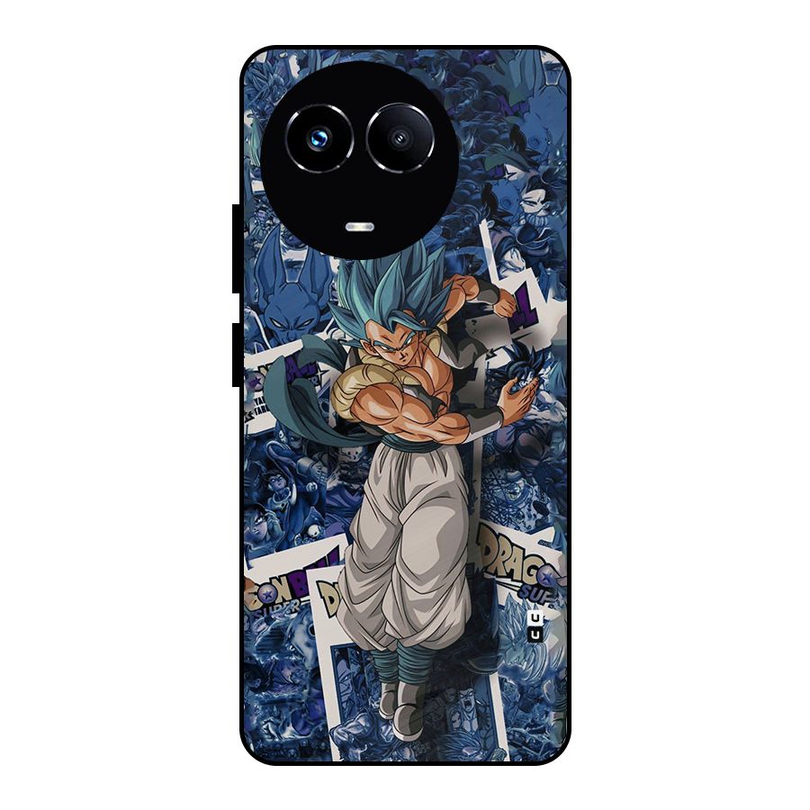 Gogeta Stance Metal Back Case for Realme 11 5G