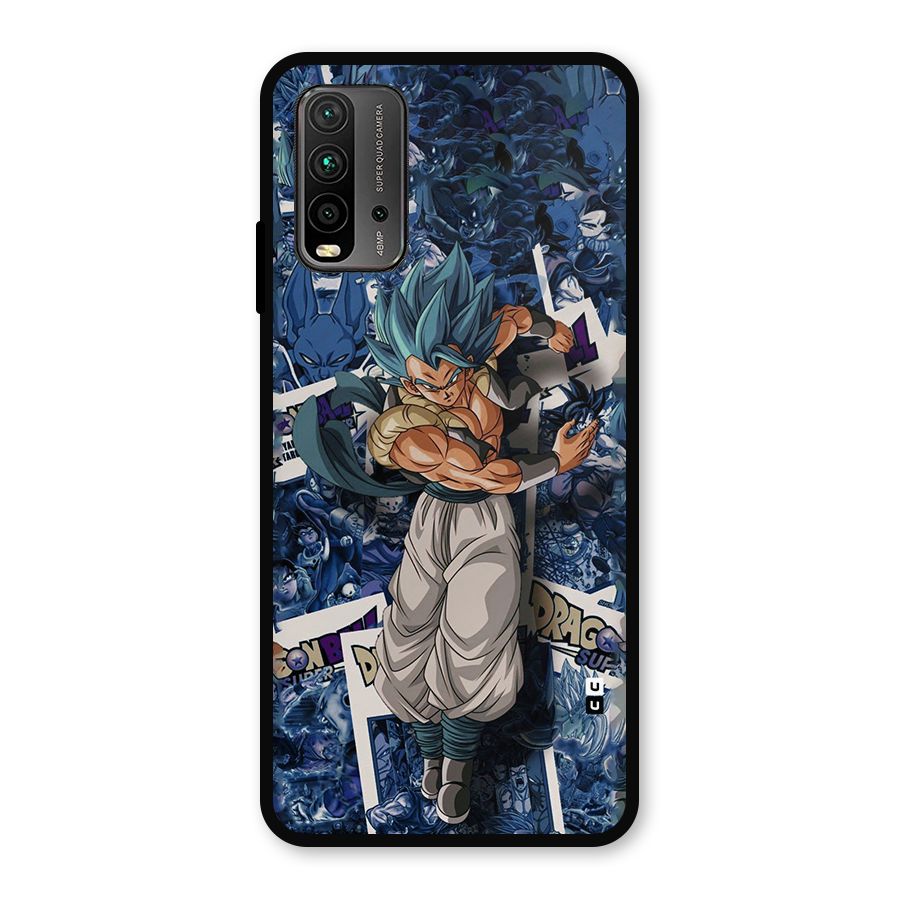 Gogeta Stance Metal Back Case for Redmi 9 Power