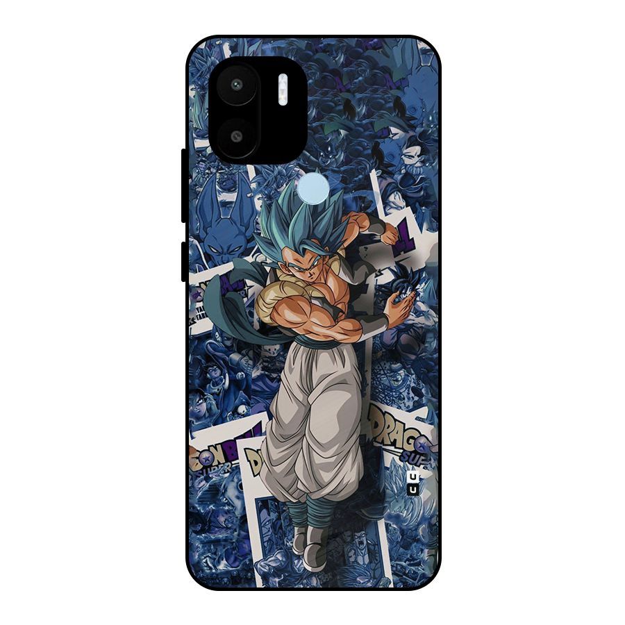 Gogeta Stance Metal Back Case for Redmi A1 Plus