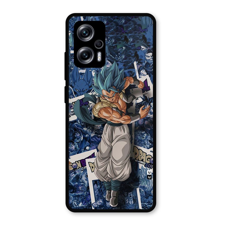 Gogeta Stance Metal Back Case for Redmi K50i