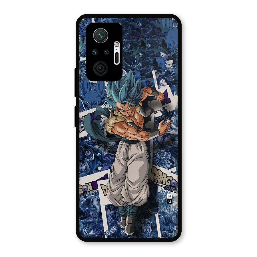 Gogeta Stance Metal Back Case for Redmi Note 10 Pro