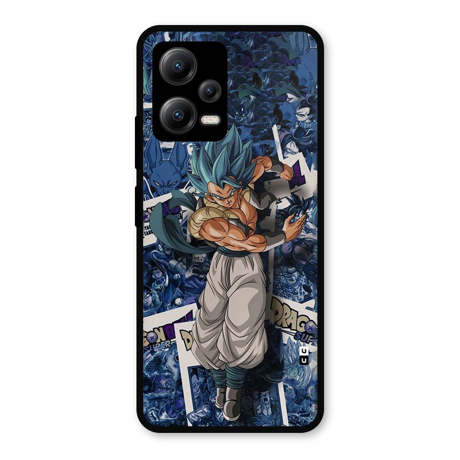 Gogeta Stance Metal Back Case for Redmi Note 12 5G