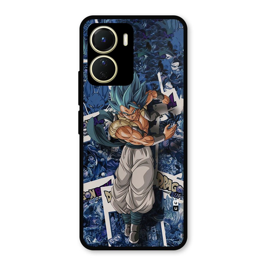Gogeta Stance Metal Back Case for Vivo T2x