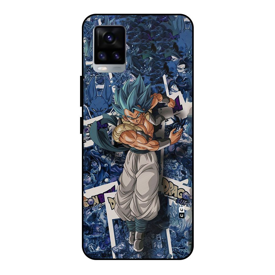 Gogeta Stance Metal Back Case for Vivo V20