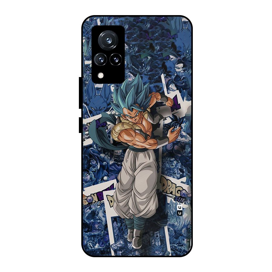 Gogeta Stance Metal Back Case for Vivo V21 5G