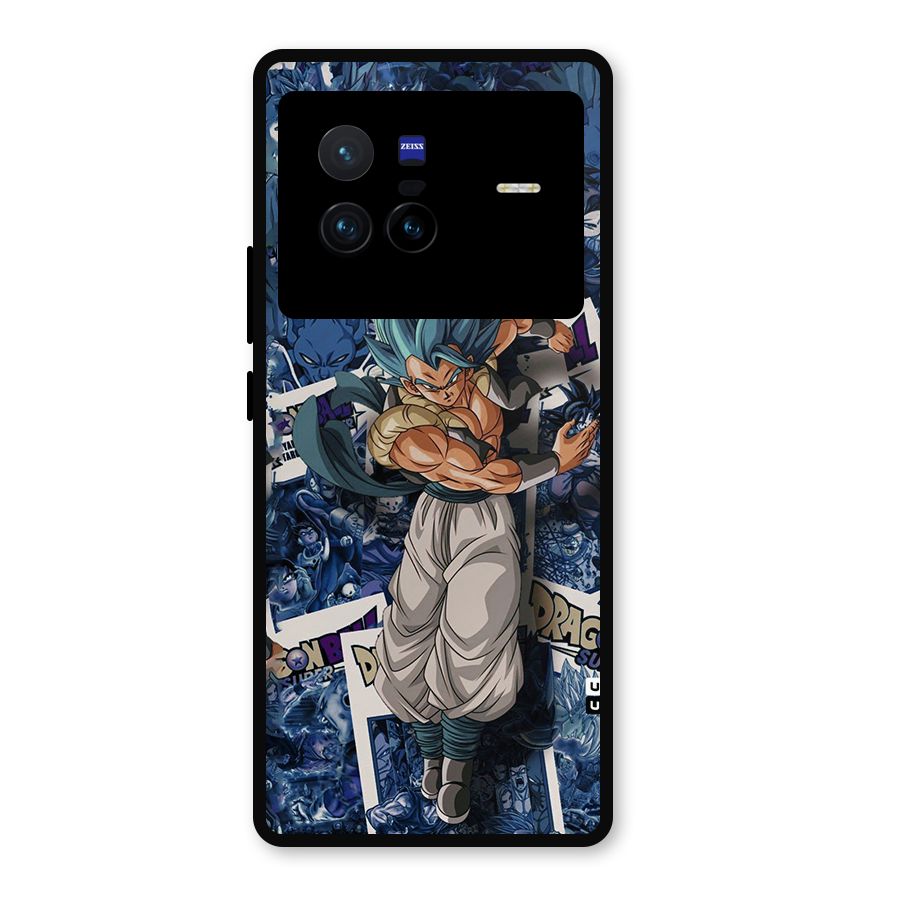 Gogeta Stance Metal Back Case for Vivo X80