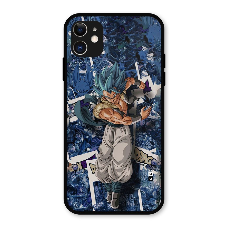 Gogeta Stance Metal Back Case for iPhone 11