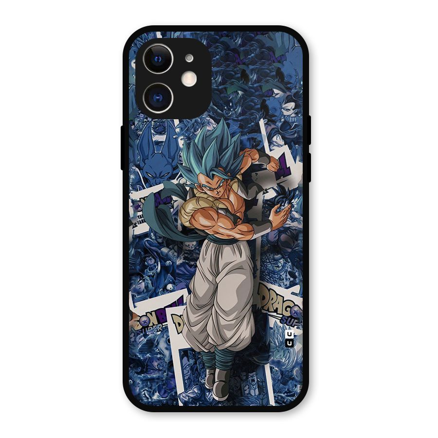 Gogeta Stance Metal Back Case for iPhone 12