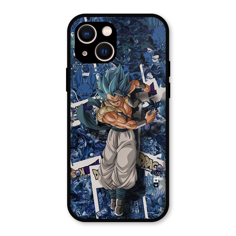 Gogeta Stance Metal Back Case for iPhone 13