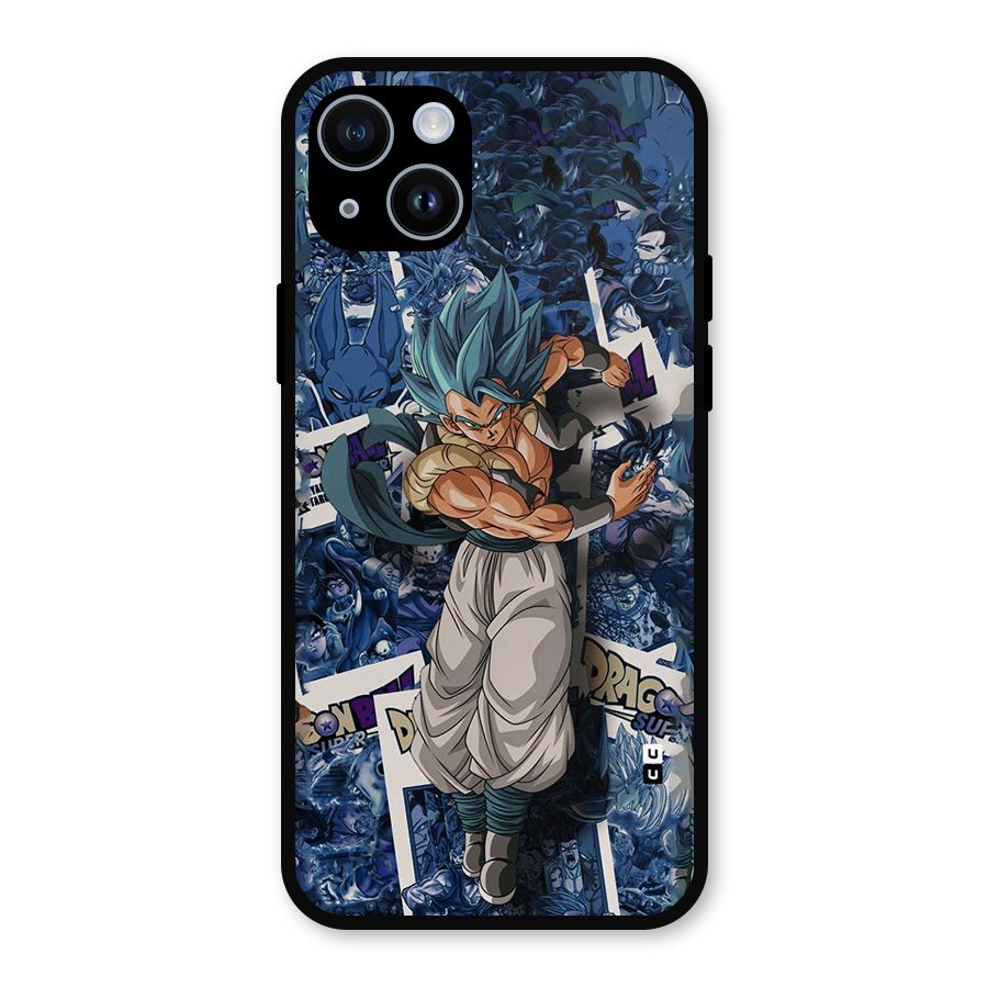 Gogeta Stance Metal Back Case for iPhone 14