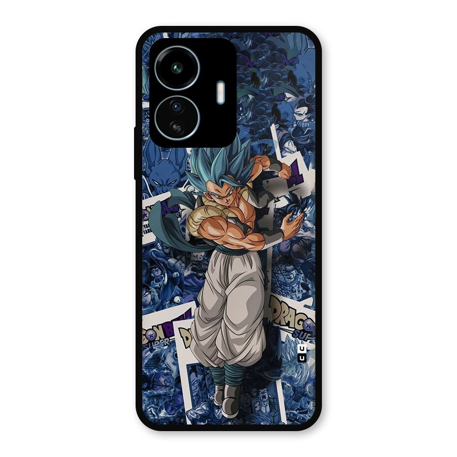 Gogeta Stance Metal Back Case for vivo iQOO Z6 Lite 5G