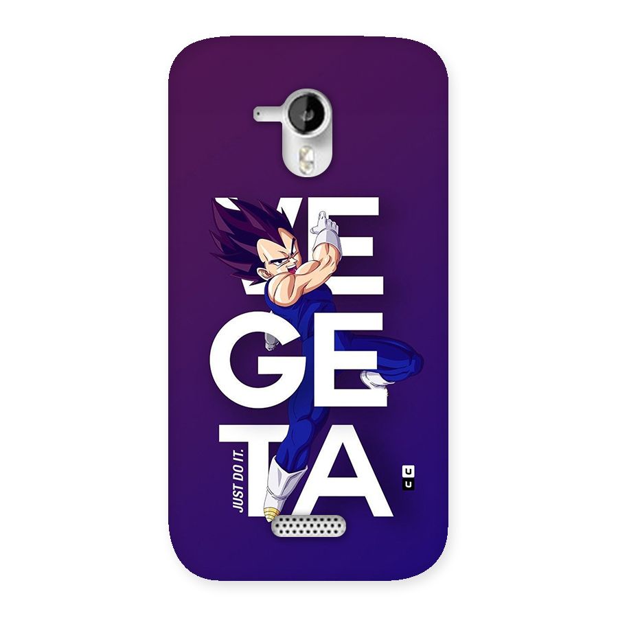 Gogeta Stance Typo Back Case for Canvas HD A116