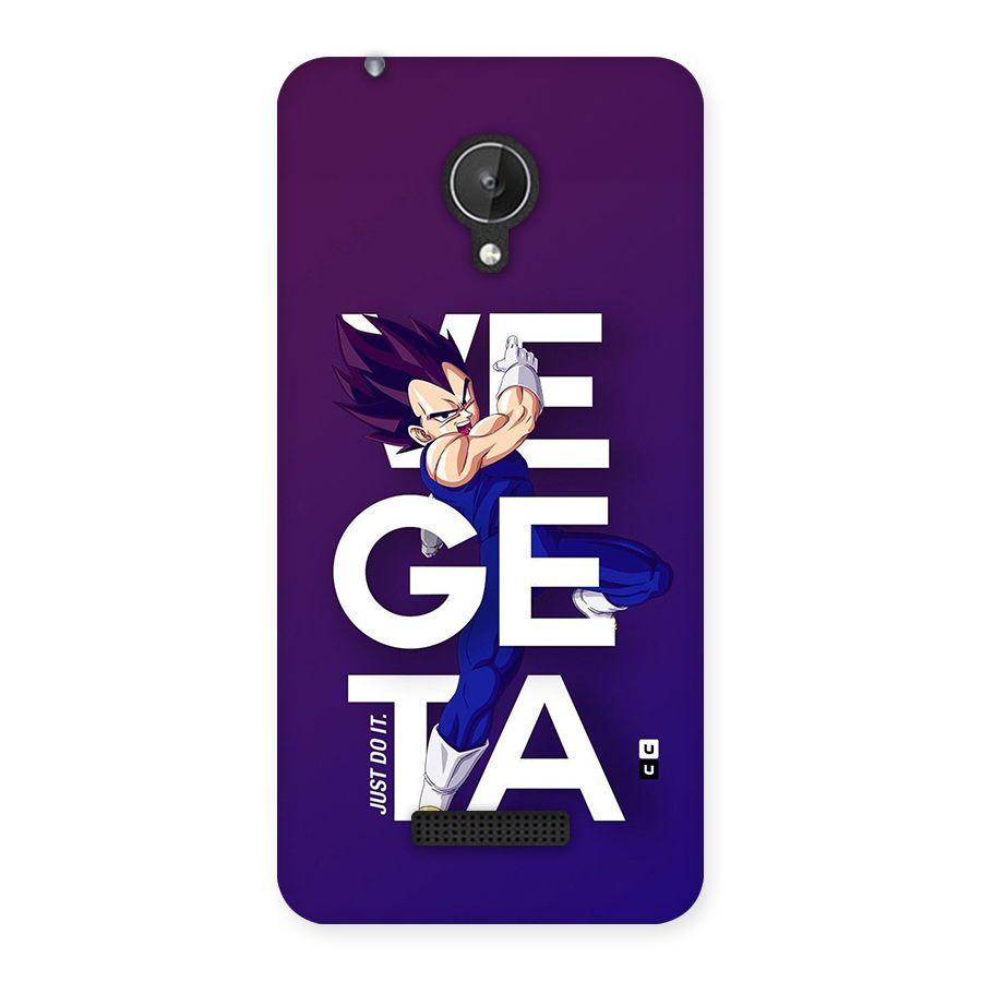 Gogeta Stance Typo Back Case for Canvas Spark Q380