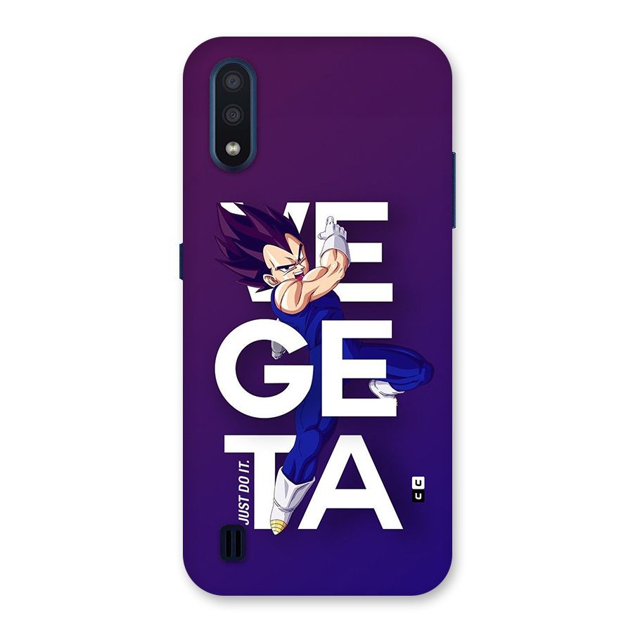 Gogeta Stance Typo Back Case for Galaxy M01