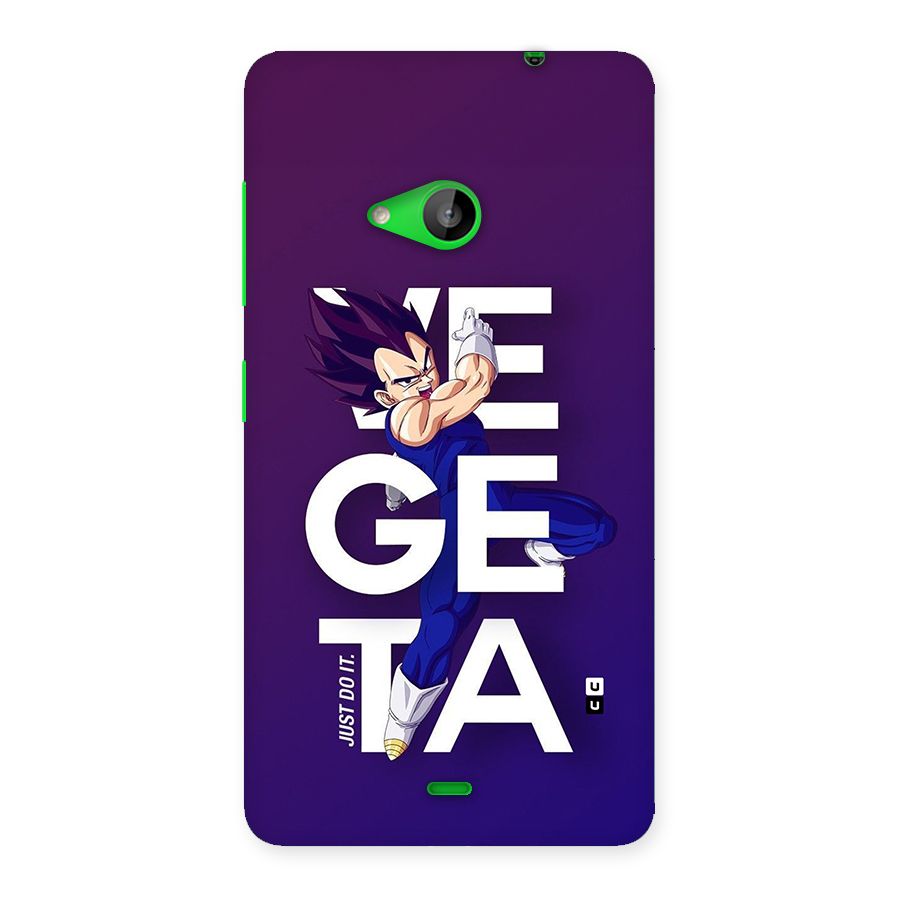 Gogeta Stance Typo Back Case for Lumia 535