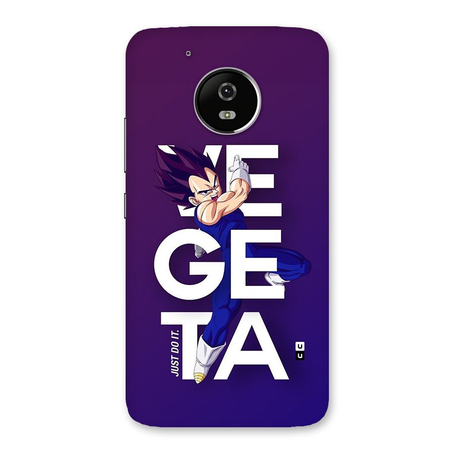 Gogeta Stance Typo Back Case for Moto G5