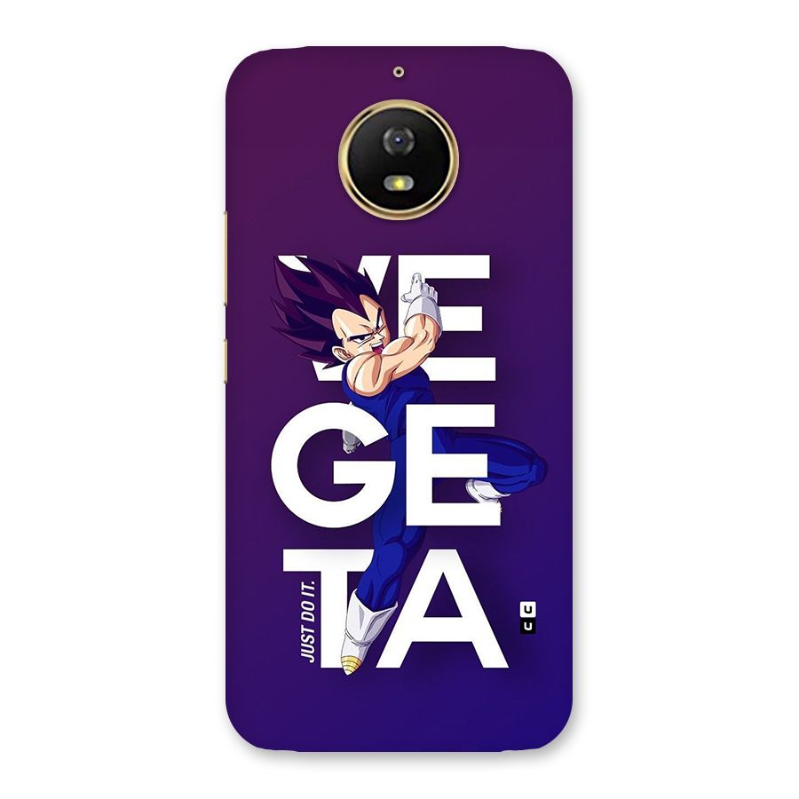 Gogeta Stance Typo Back Case for Moto G5s
