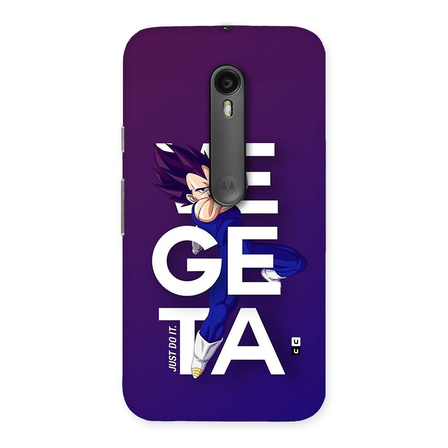 Gogeta Stance Typo Back Case for Moto G Turbo