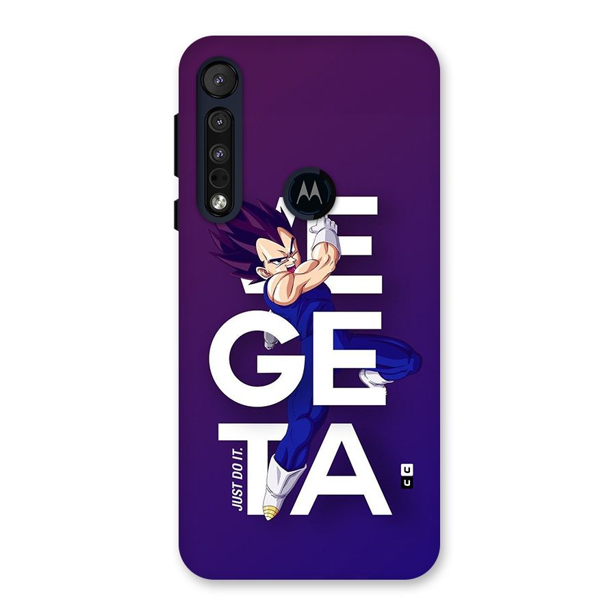 Gogeta Stance Typo Back Case for Motorola One Macro
