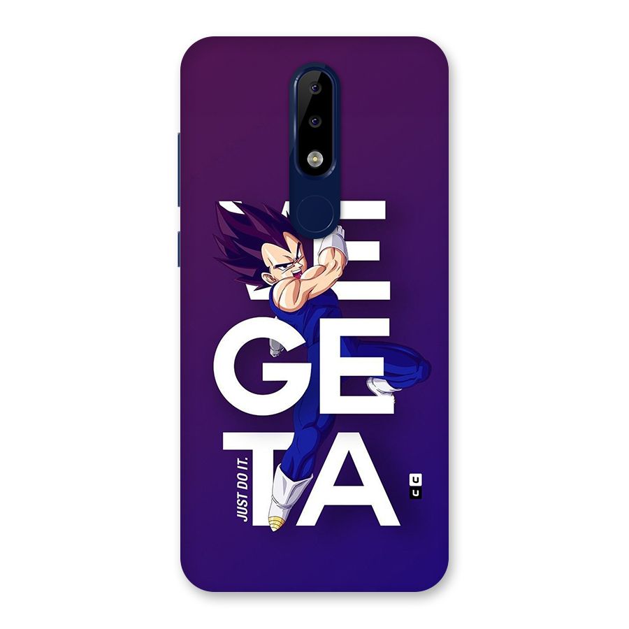 Gogeta Stance Typo Back Case for Nokia 5.1 Plus