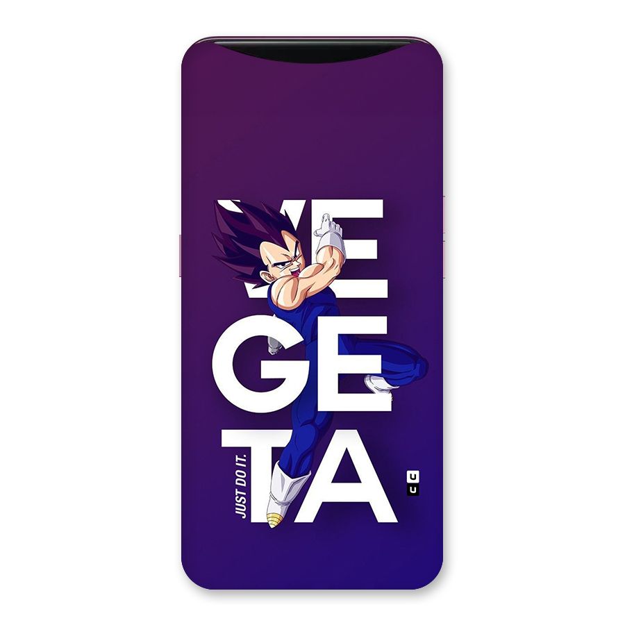Gogeta Stance Typo Back Case for Oppo Find X