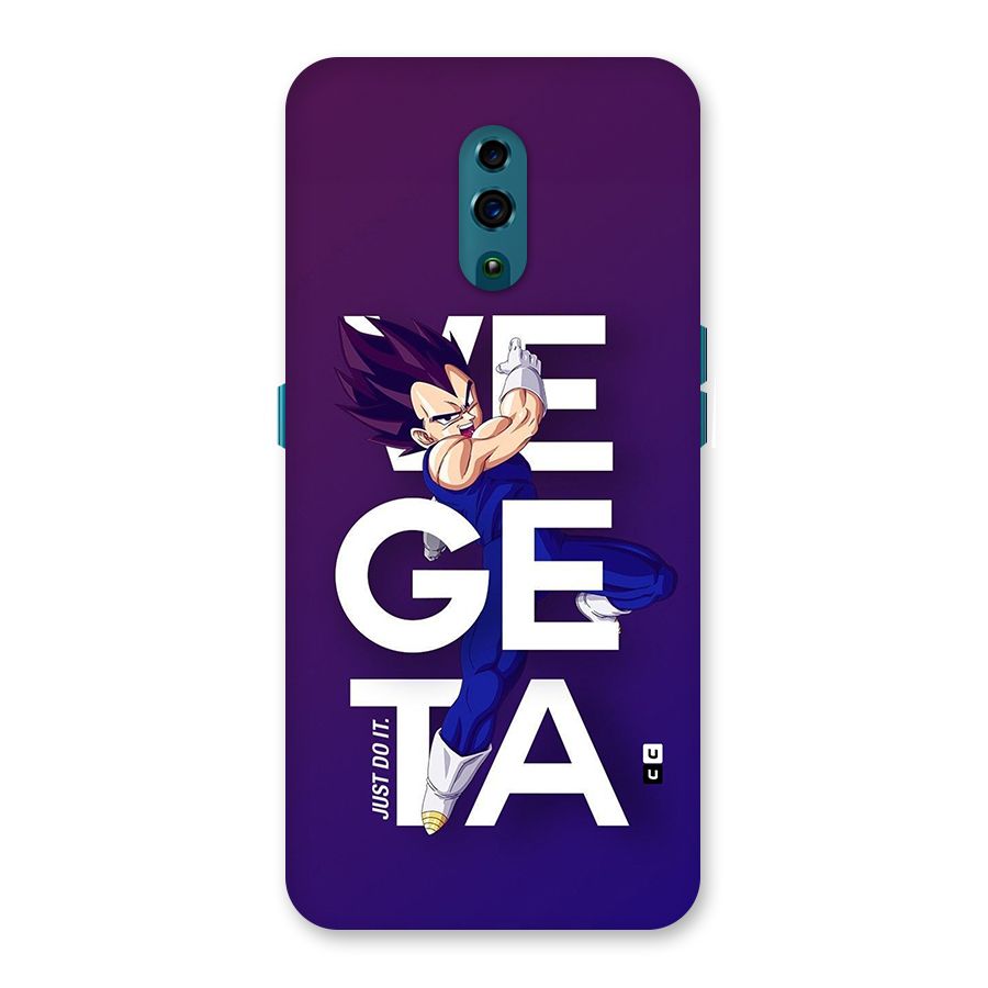 Gogeta Stance Typo Back Case for Oppo Reno