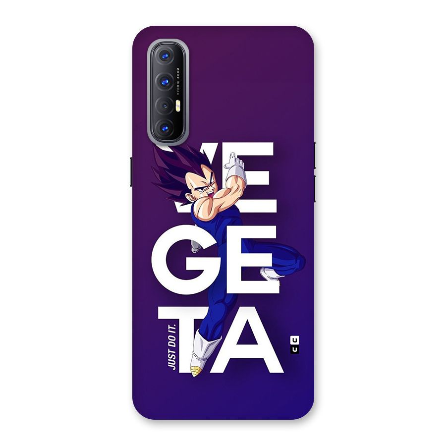 Gogeta Stance Typo Back Case for Oppo Reno3 Pro