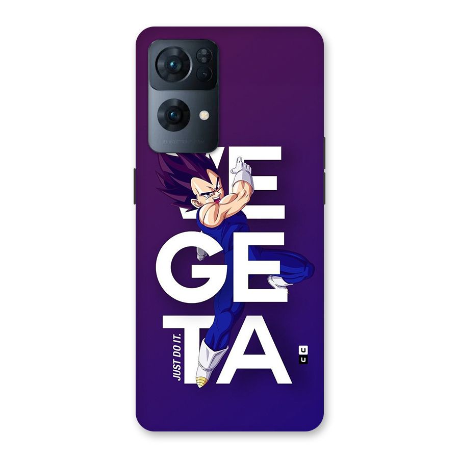 Gogeta Stance Typo Back Case for Oppo Reno7 Pro 5G