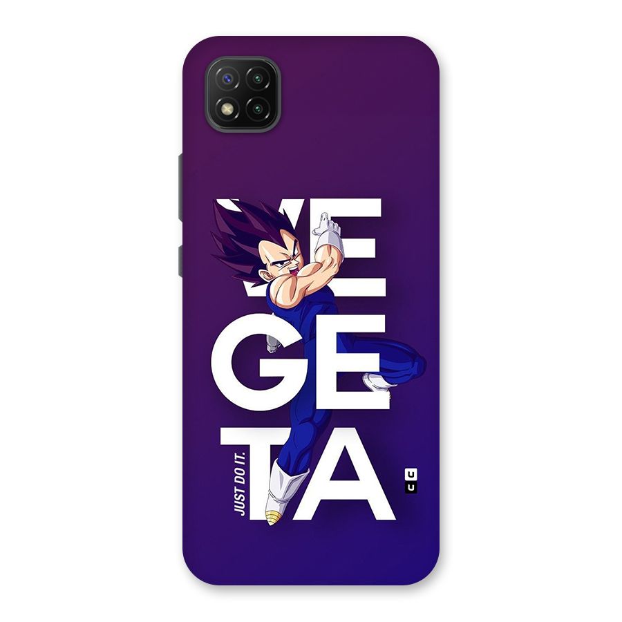 Gogeta Stance Typo Back Case for Poco C3